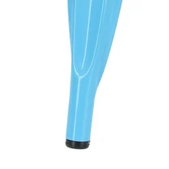 Krzesło Paris niebieskie inspirowane Tolix