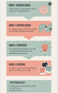 Krzesło Paris Wood kolor personalizowany