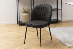 Krzesło Patricia antracytowe