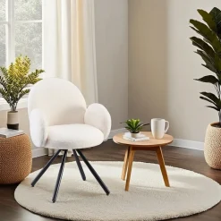 Krzesło Paulette kremowe