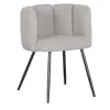 Krzesło Paume szare tkanina