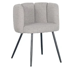 Krzesło Paume szare tkanina