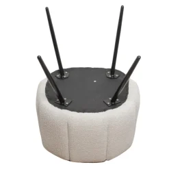 Krzesło Paume szare tkanina