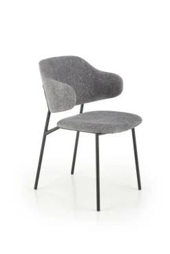 Krzesło Paupe szare