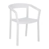Krzesło Peach białe z tworzywa