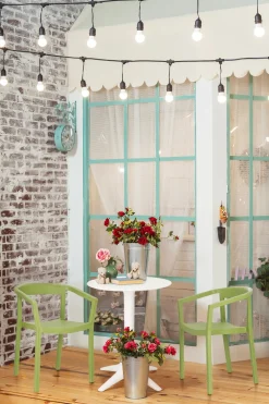 Krzesło Peach zielone