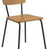 Krzesło Peru dąb/czarne