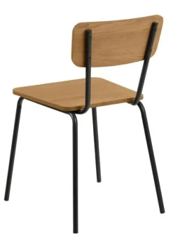 Krzesło Peru dąb/czarne