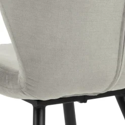 Krzesło Petri beżowe tapicerowane