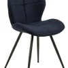 Krzesło Petri Monza granatowe