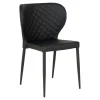 Krzesło Pisa czarne PU/ czarne