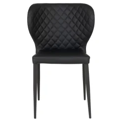 Krzesło Pisa czarne PU/ czarne
