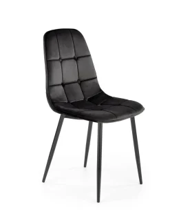 Krzesło Plein czarne velvet