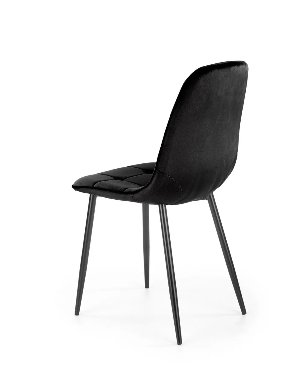 Krzesło Plein czarne velvet