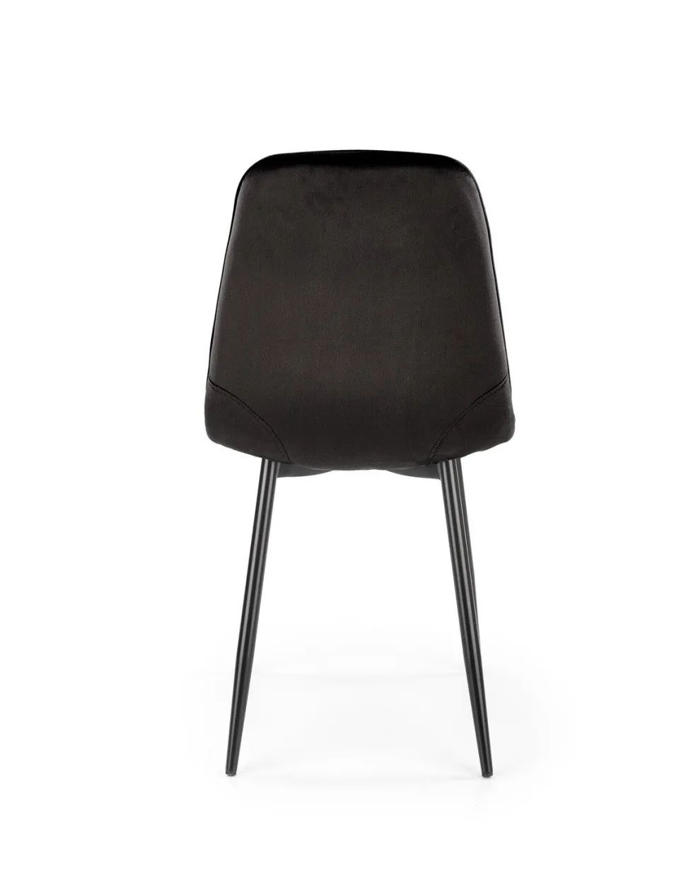 Krzesło Plein czarne velvet