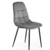 Krzesło Plein szare velvet