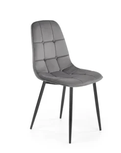 Krzesło Plein szare velvet