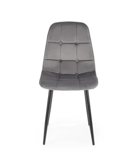 Krzesło Plein szare velvet