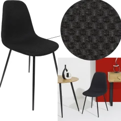 Krzesło Pori czarne
