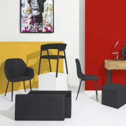 Krzesło Pori czarne