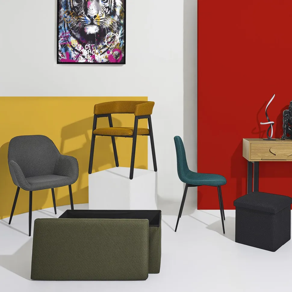 Krzesło Pori turkusowe