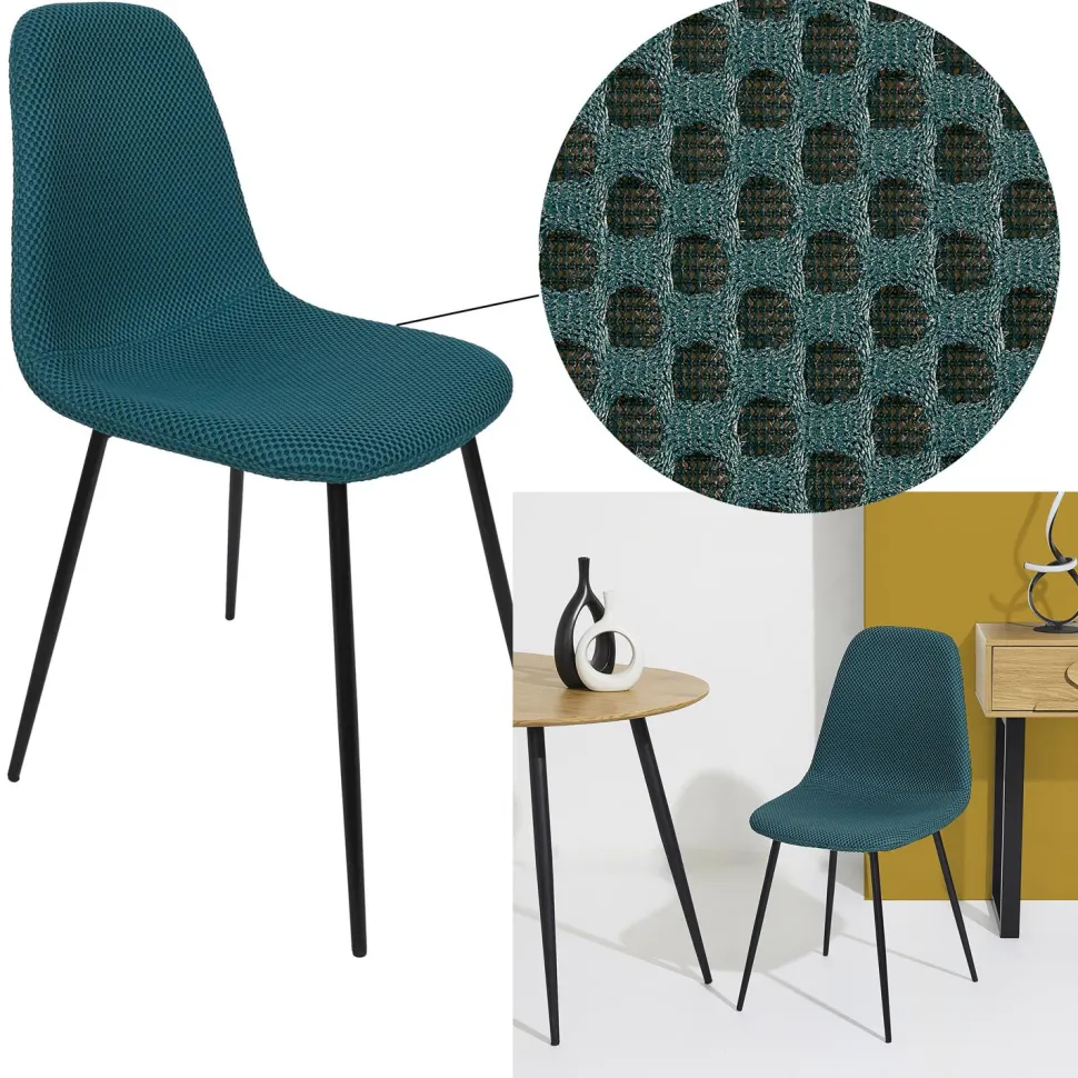 Krzesło Pori turkusowe