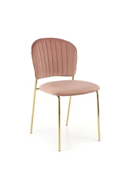 Krzesło Rachel różowe