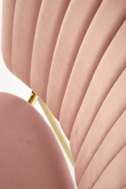 Krzesło Rachel różowe