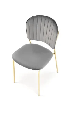 Krzesło Rachel szare