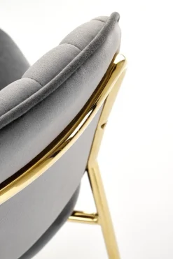 Krzesło Rachel szare