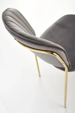 Krzesło Rachel szare