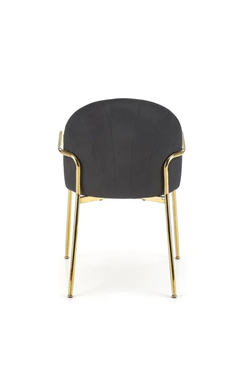 Krzesło Rebbeca beż/czarne/złote