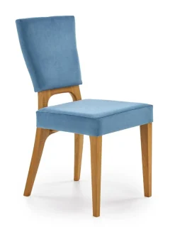 Krzesło Remi dąb/ niebieskie