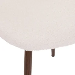 Krzesło Roka boucle białe