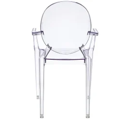Krzesło Royal inspirowane Louis Ghost transparentne