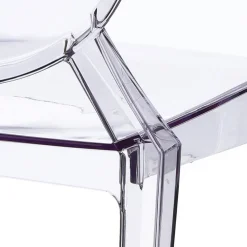 Krzesło Royal inspirowane Louis Ghost transparentne