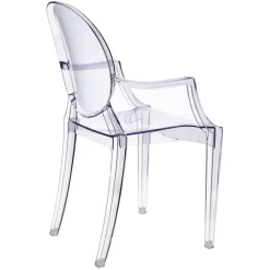 Krzesło Royal inspirowane Louis Ghost transparentne