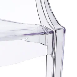 Krzesło Royal inspirowane Louis Ghost transparentne