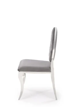 Krzesło Royale szary/srebrny