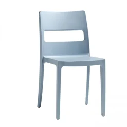 Krzesło Sai niebieskie jasne z tworzywa