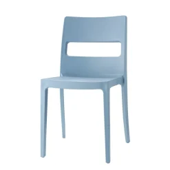 Krzesło Sai niebieskie jasne z tworzywa