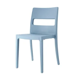 Krzesło Sai niebieskie jasne z tworzywa
