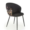 Krzesło Sarah arm czarne