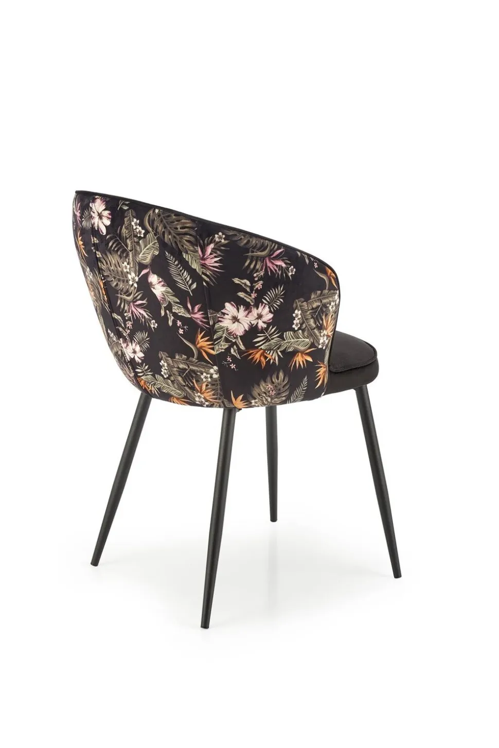 Krzesło Sarah arm czarne