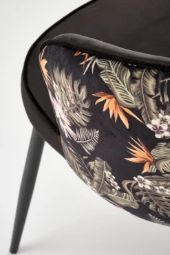 Krzesło Sarah arm czarne