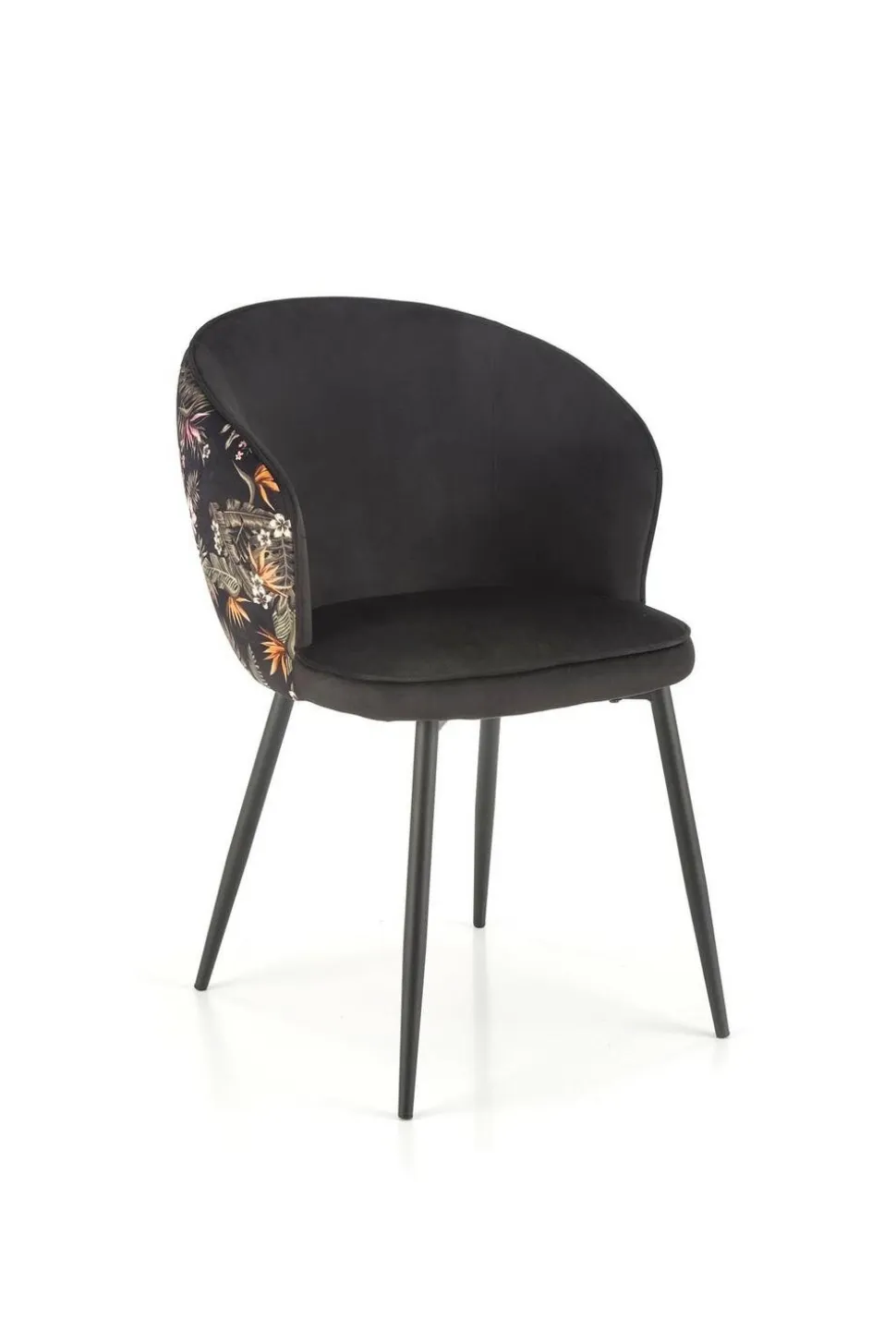 Krzesło Sarah arm czarne