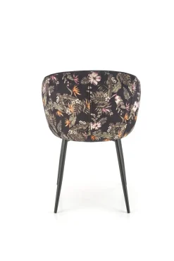 Krzesło Sarah arm czarne