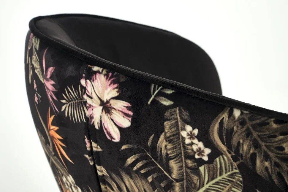 Krzesło Sarah arm czarne