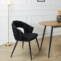 Krzesło Sawyer czarne