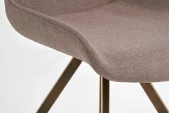 Krzesło Siena szare/ złoto antyczne